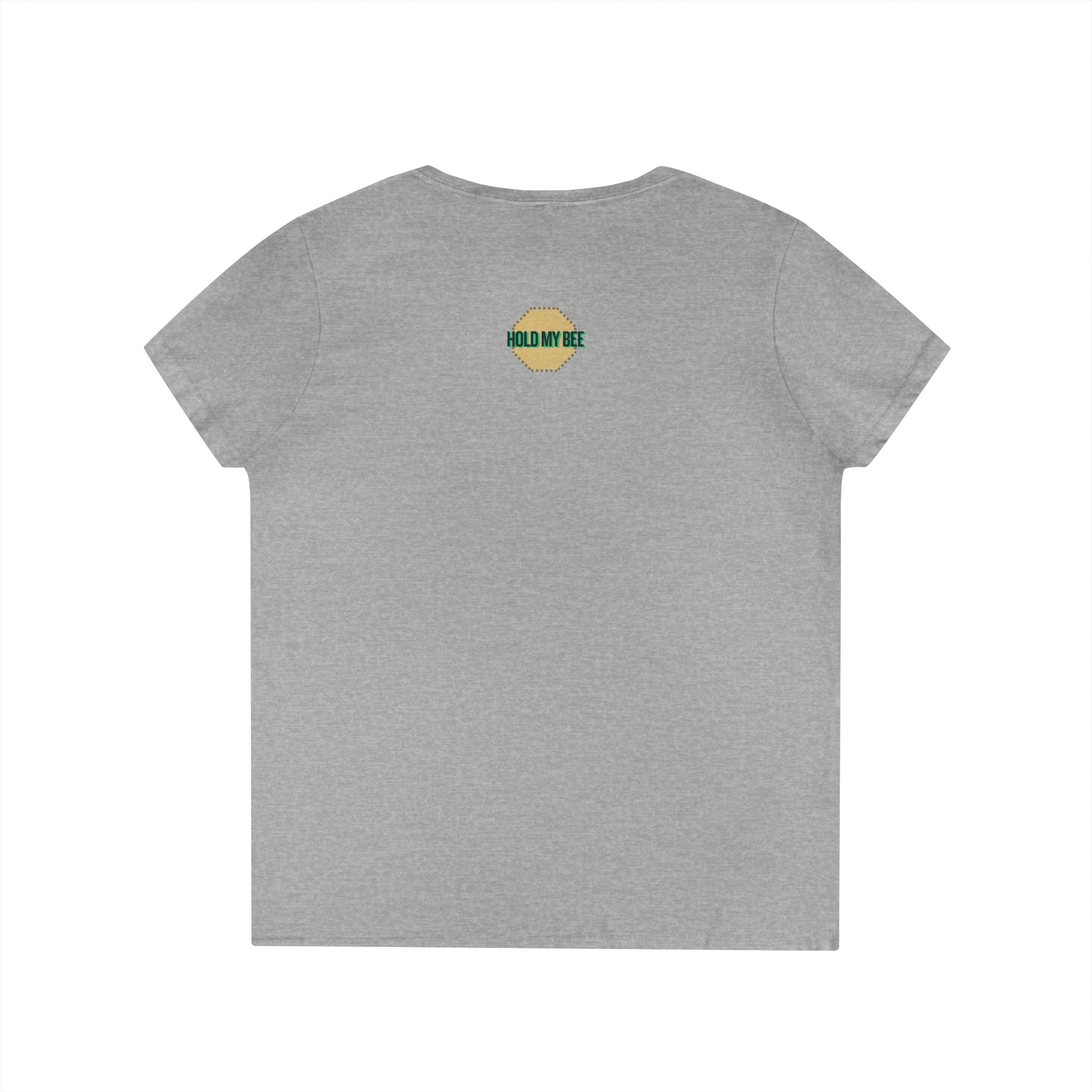 Do It For The Podcast Ladies' V-Neck T-Shirt – Colorful Wavy Logo Tee