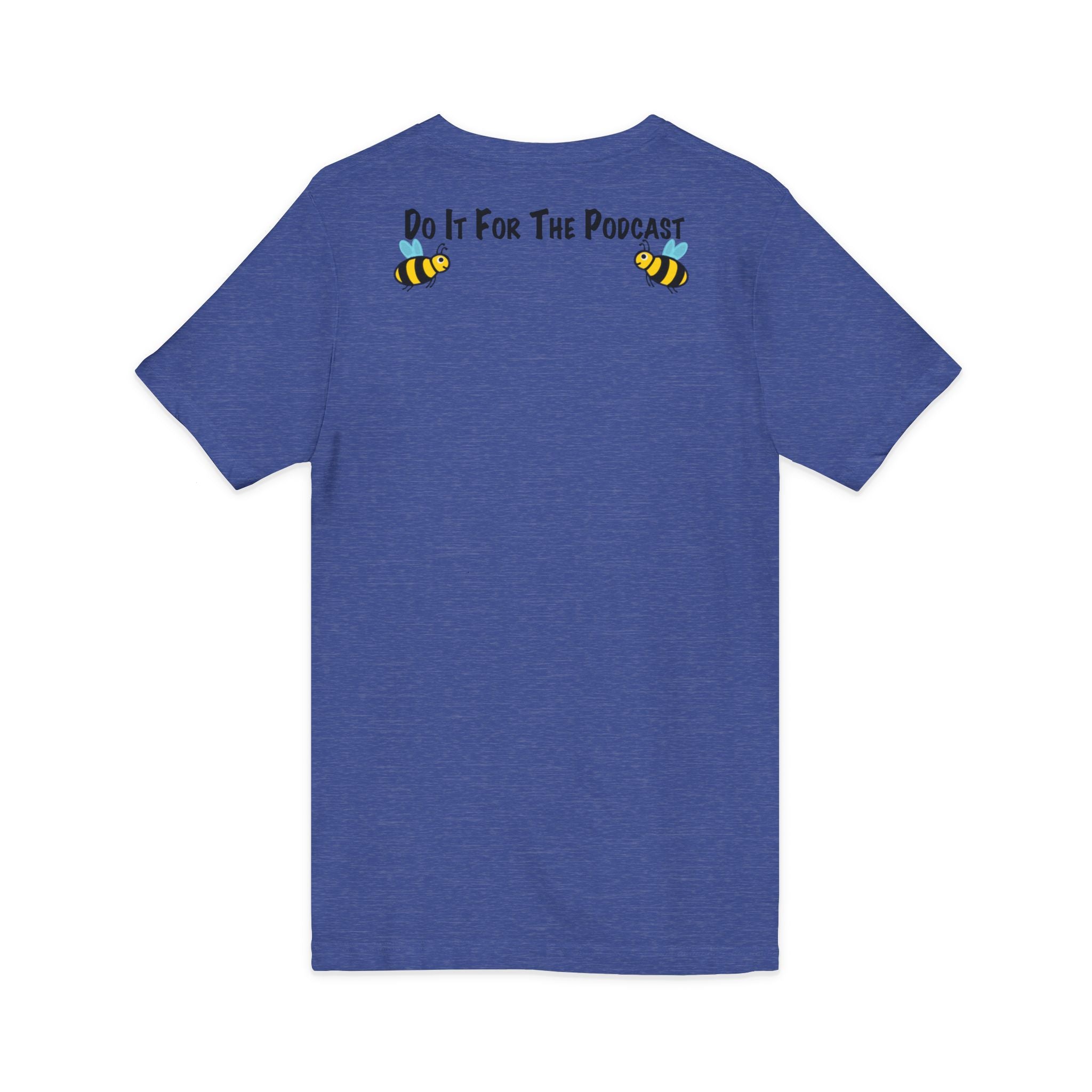 V-Neck T-Shirt — "Kiss My Bee" Cocktail Tee (Do It For The Podcast)