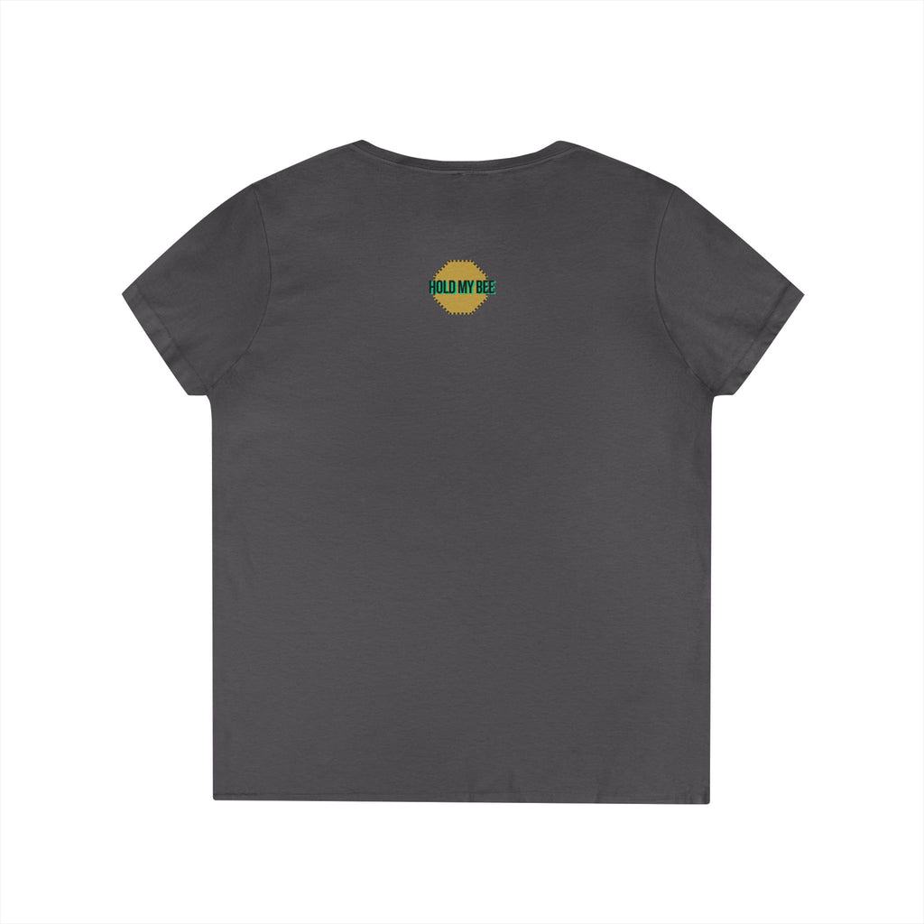 Do It For The Podcast Ladies' V-Neck T-Shirt – Colorful Wavy Logo Tee
