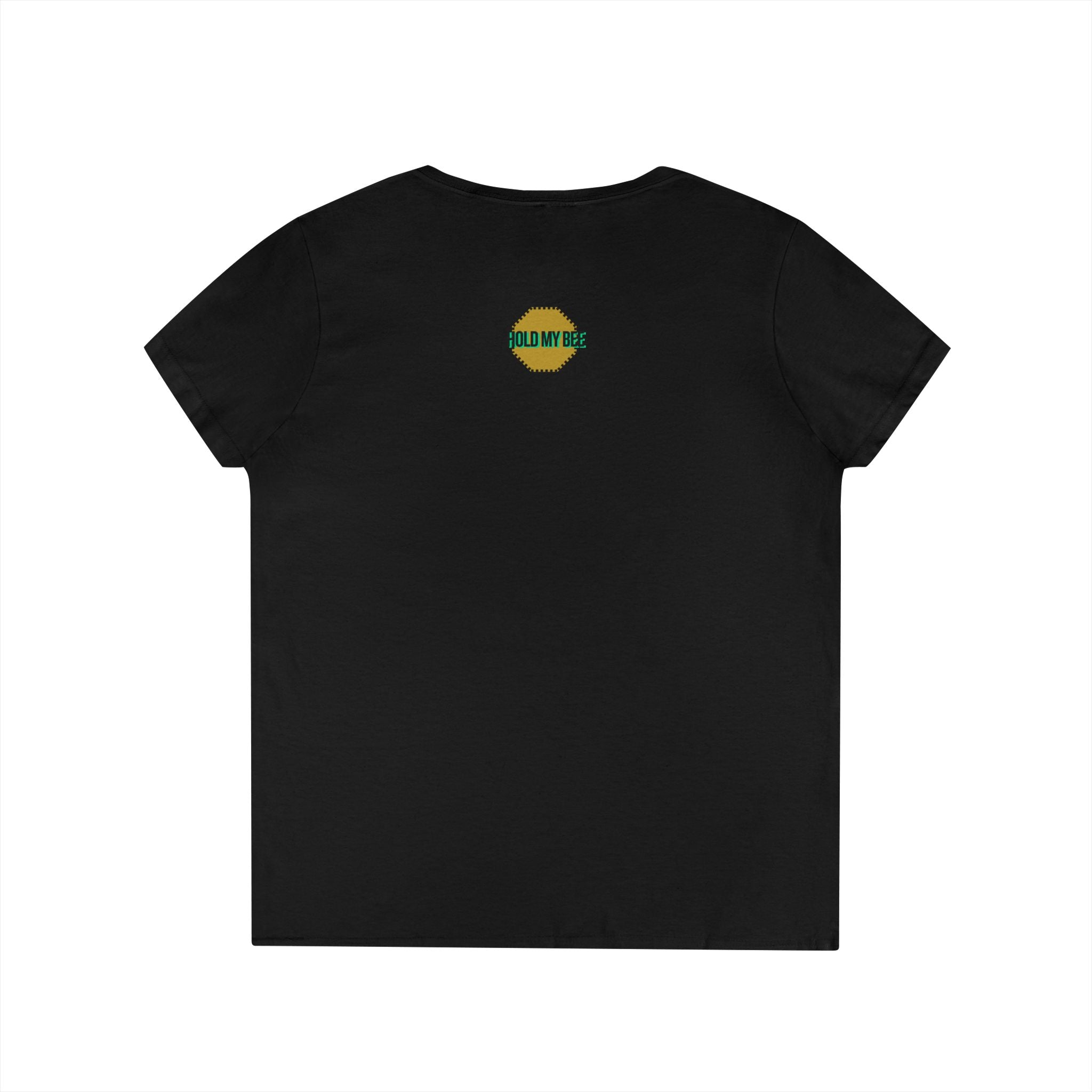 Do It For The Podcast Ladies' V-Neck T-Shirt – Colorful Wavy Logo Tee