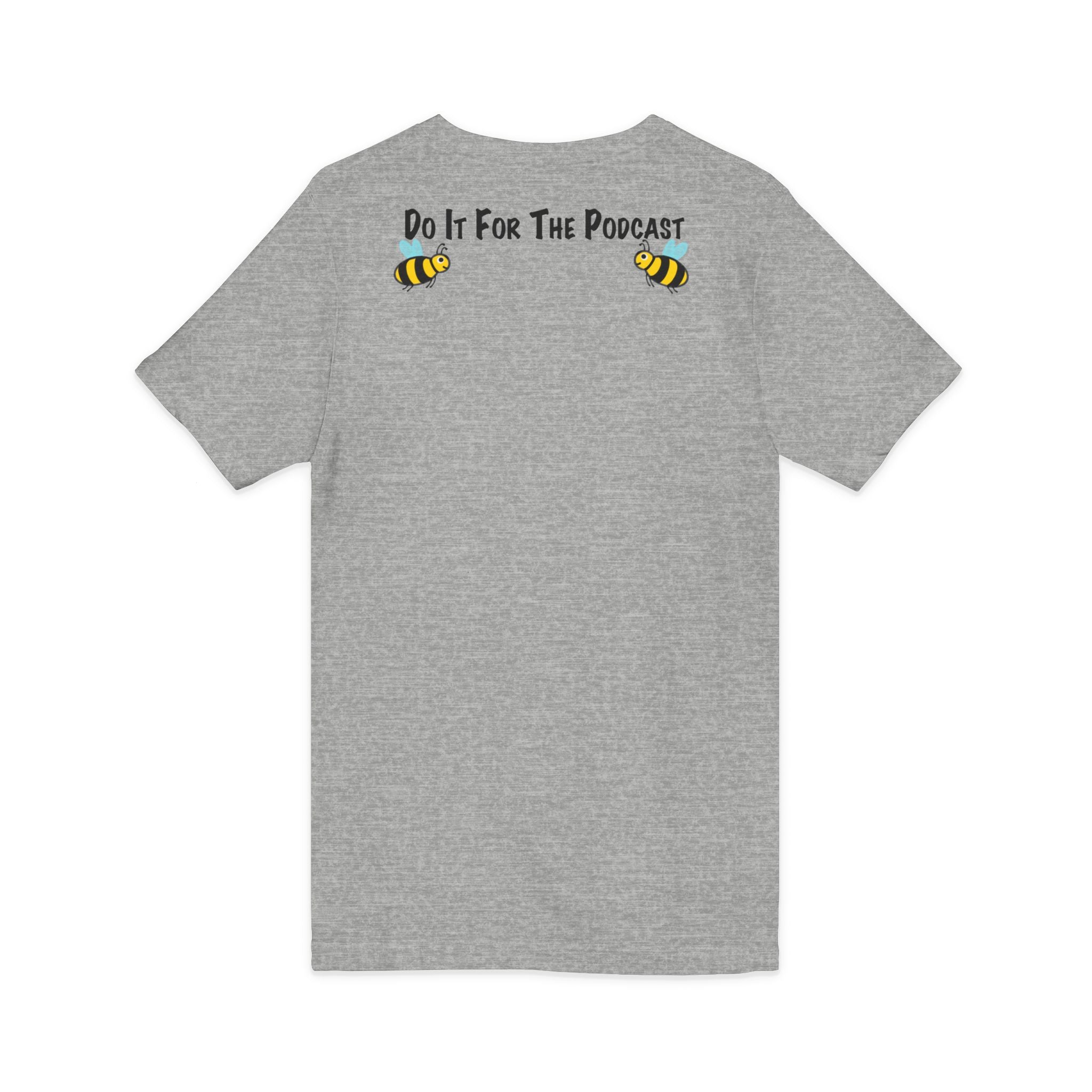 V-Neck T-Shirt — "Kiss My Bee" Cocktail Tee (Do It For The Podcast)