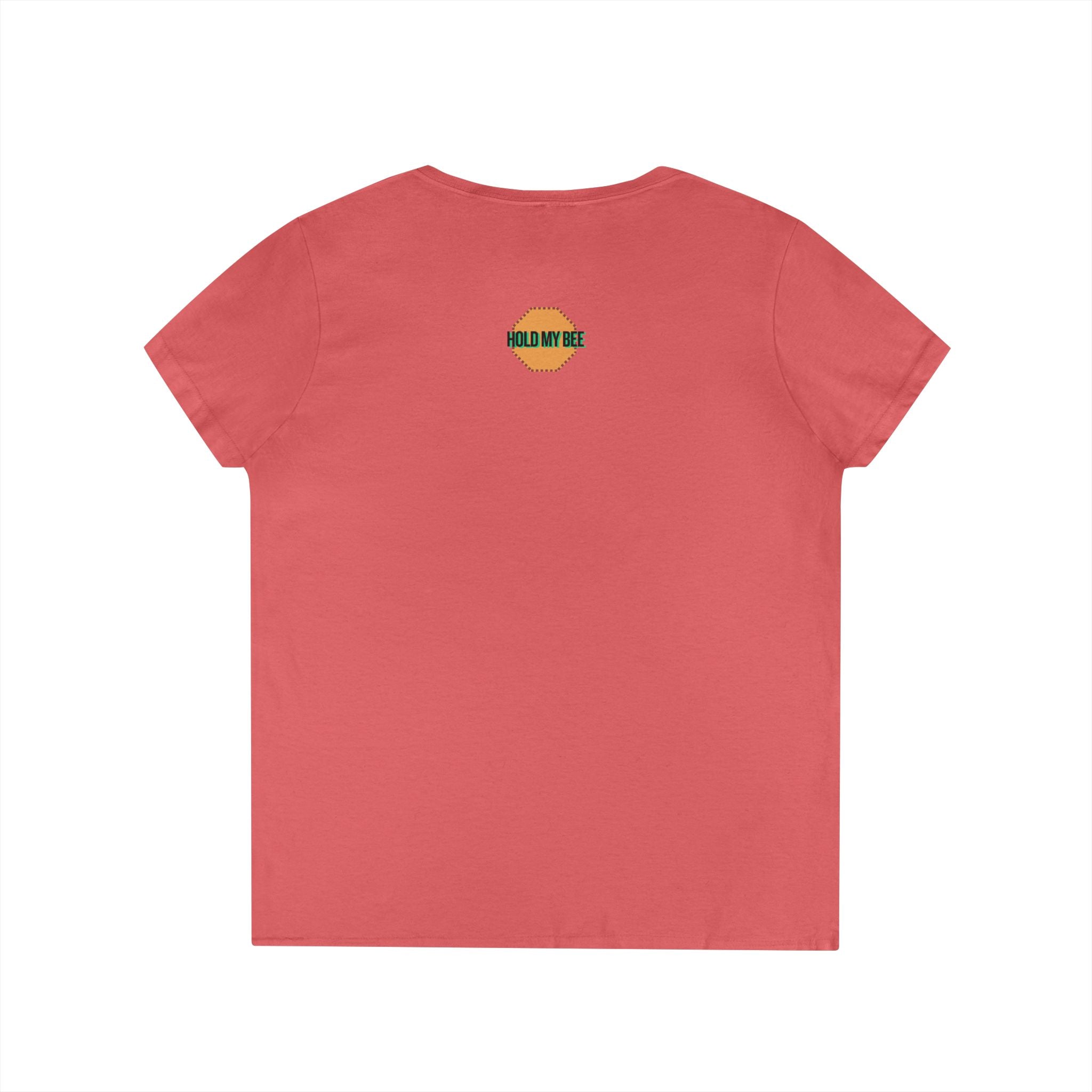 Do It For The Podcast Ladies' V-Neck T-Shirt – Colorful Wavy Logo Tee
