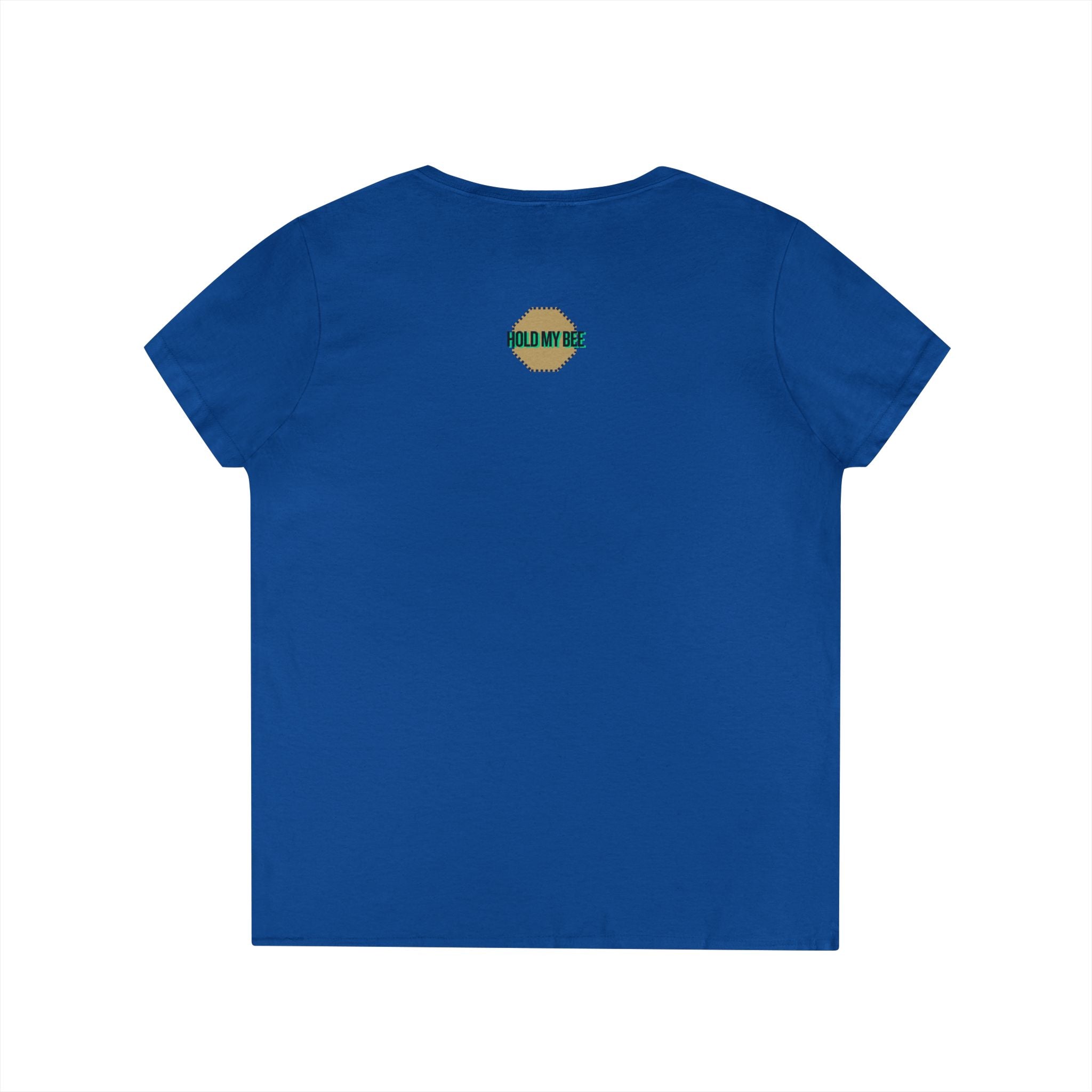 Do It For The Podcast Ladies' V-Neck T-Shirt – Colorful Wavy Logo Tee