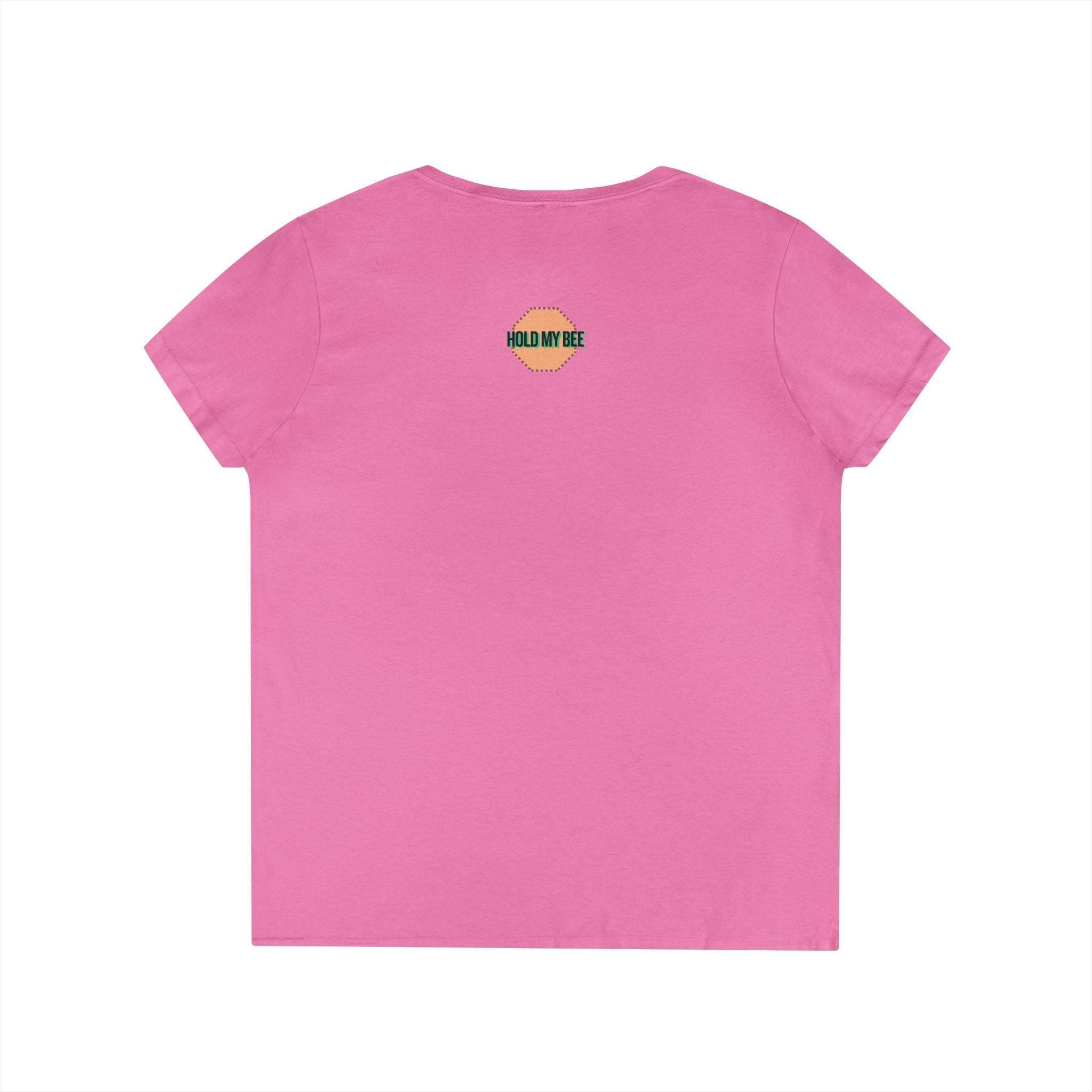 Do It For The Podcast Ladies' V-Neck T-Shirt – Colorful Wavy Logo Tee