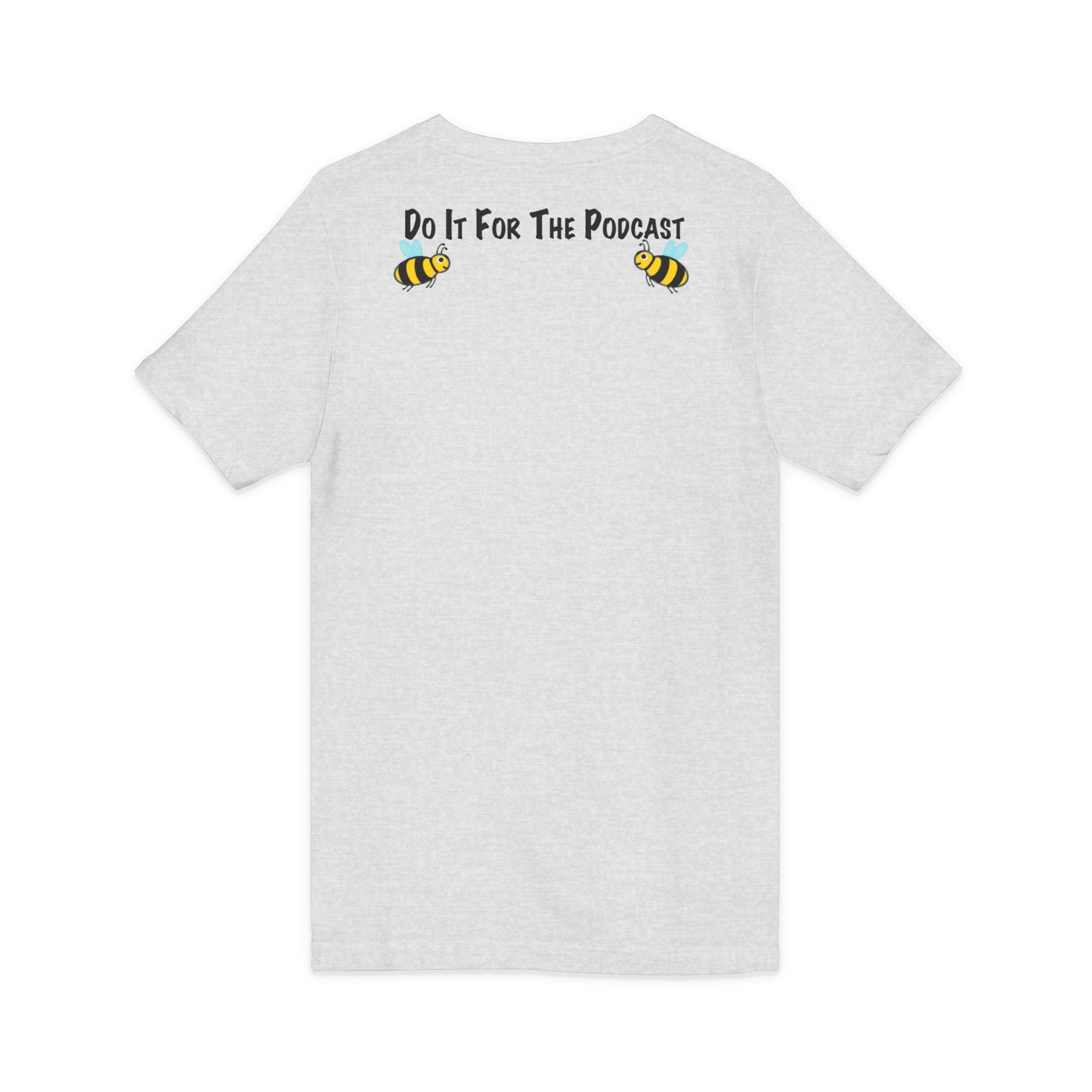 V-Neck T-Shirt — "Kiss My Bee" Cocktail Tee (Do It For The Podcast)